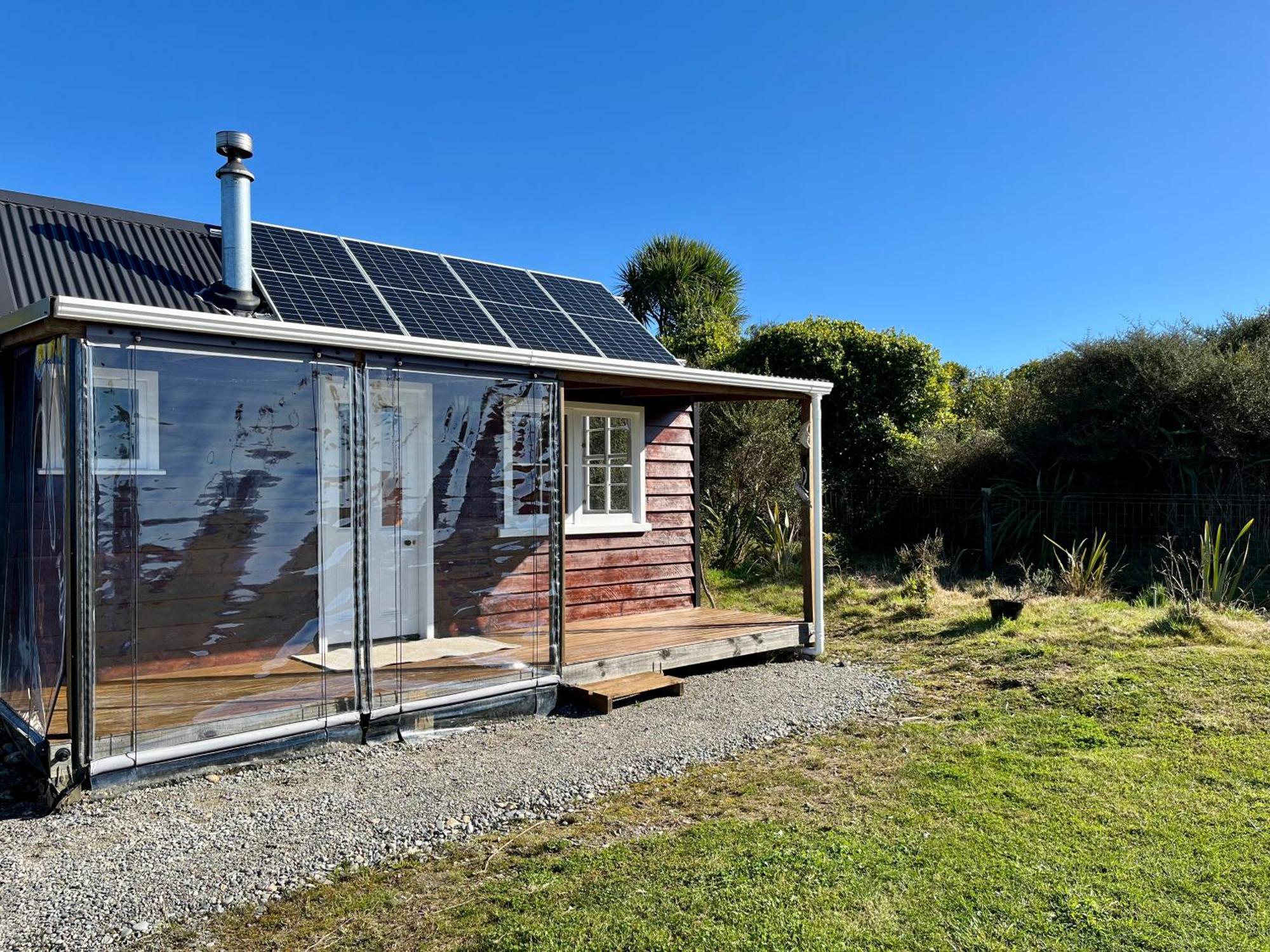 Cape Foulwind Clifftop Cabin Exterior foto