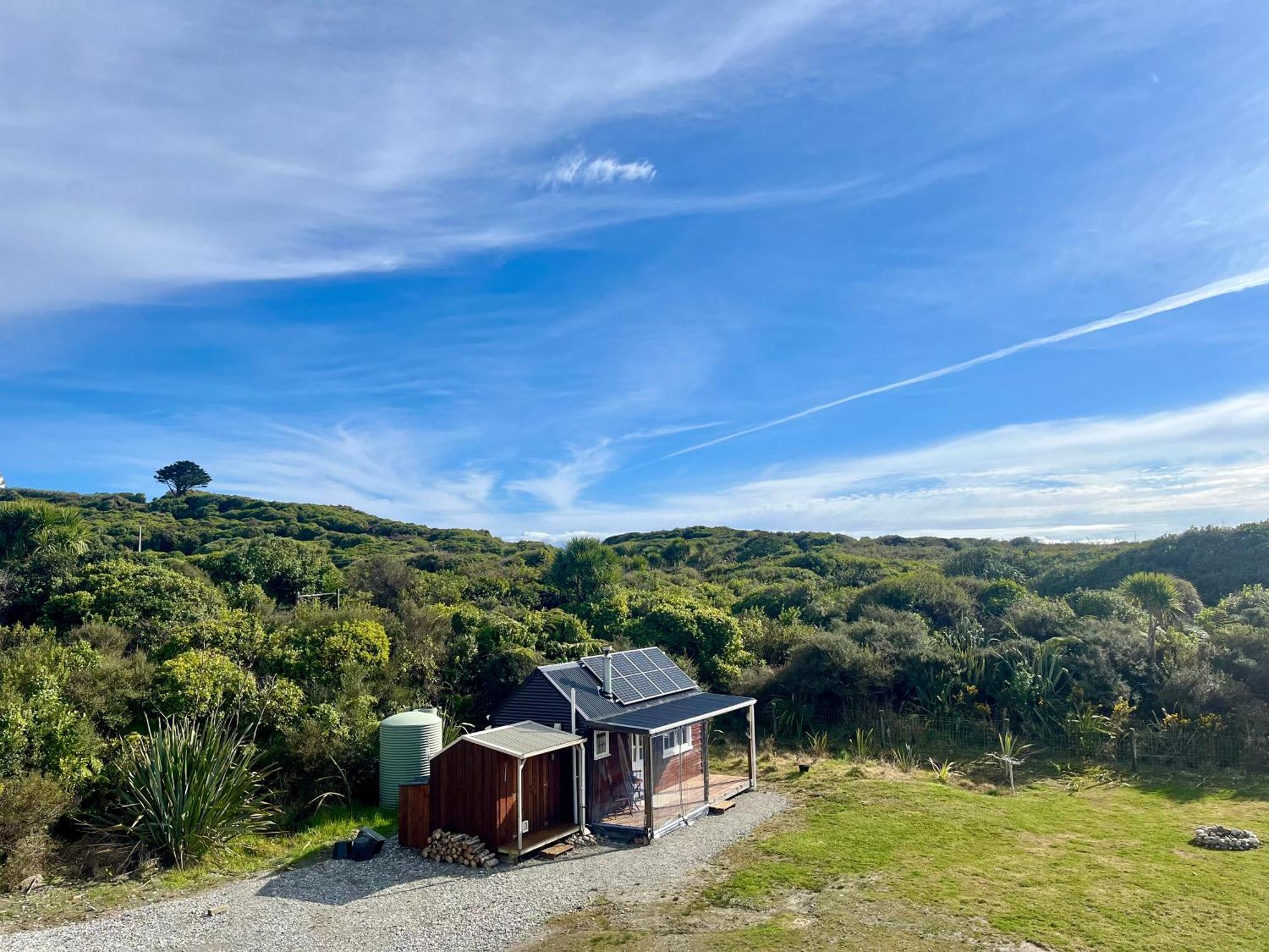 Cape Foulwind Clifftop Cabin Exterior foto